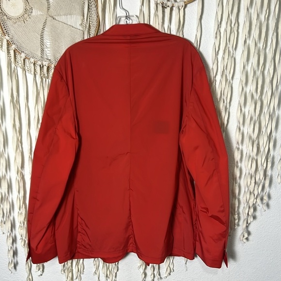 TMB | Eugino Tombolini Red Nylon Giacca Sailing Blazer L - Picture 4 of 12